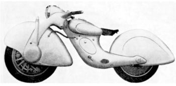                                                                  streamlined powered scooter 